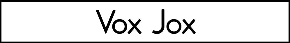 Vox Jox homepage banner