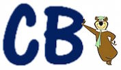 Chuck Buell initials with Yogi Bear